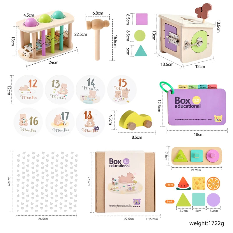 Montessori Baby Box (12-18 Months) - Montessori Grow