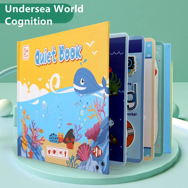 Quiet Book - Montessori Grow