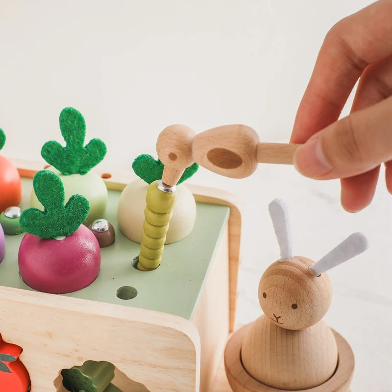 Hand-pulled Car - Montessori Grow