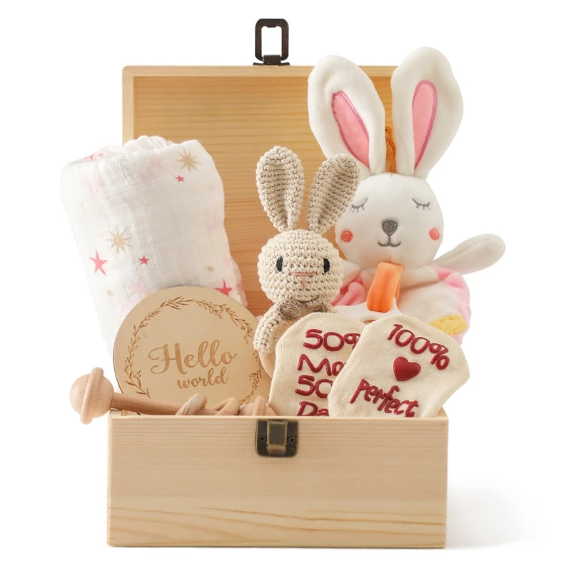Newborn Gift - Bunny - Montessori Grow
