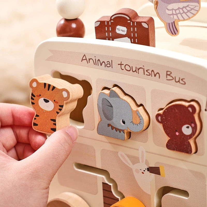 Activity Cube - 7-in-1 Educational Play Center - Montessori Grow