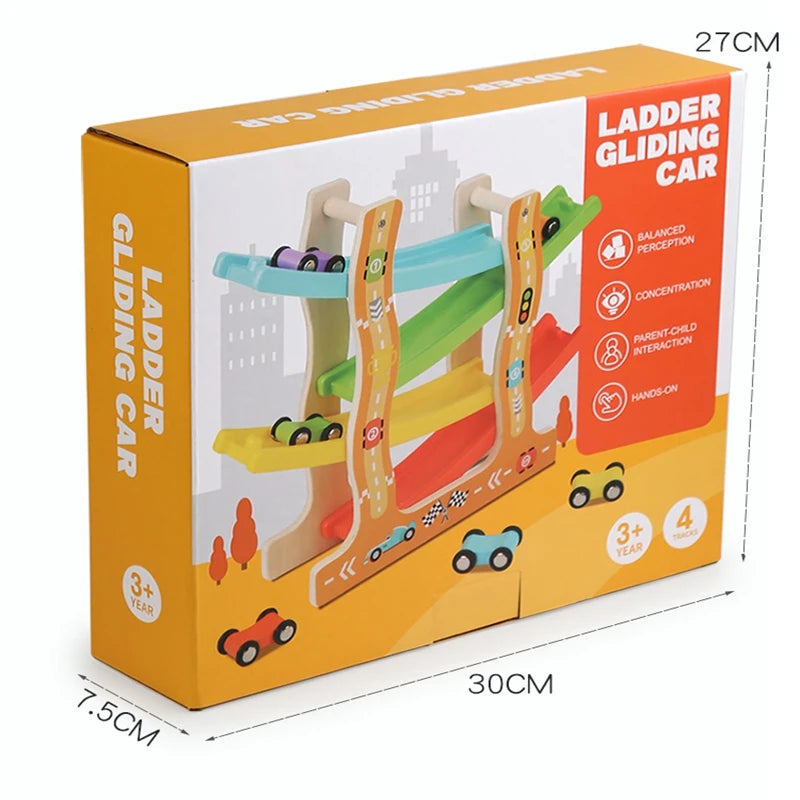Wooden Ramp Racing - Montessori Grow