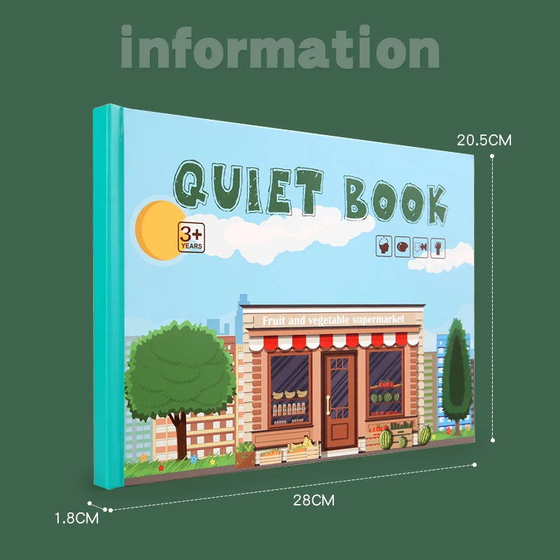Quiet Book - Montessori Grow