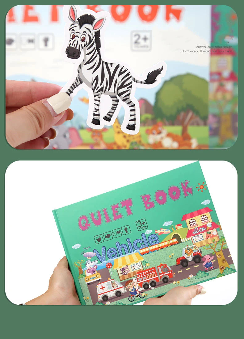 Quiet Book - Montessori Grow