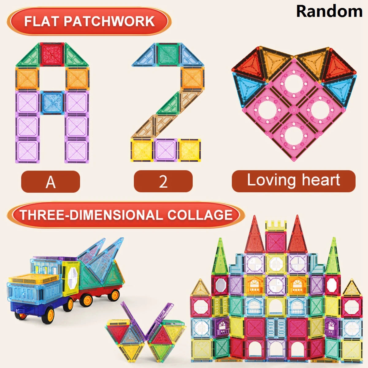 3D Magnetic Building Blocks – Creativity, Logic & Endless Imagination