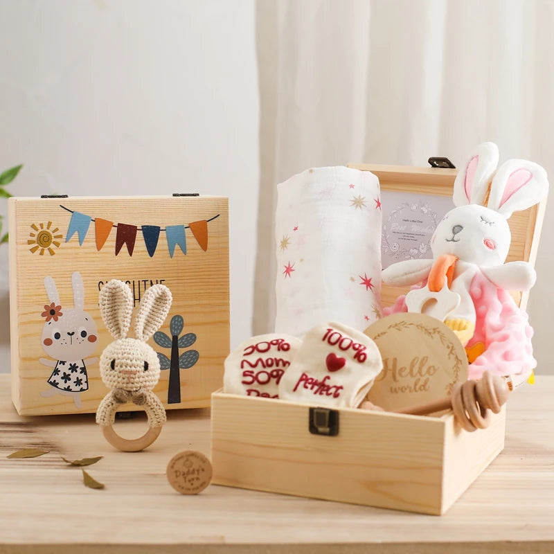 Newborn Gift - Bunny - Montessori Grow