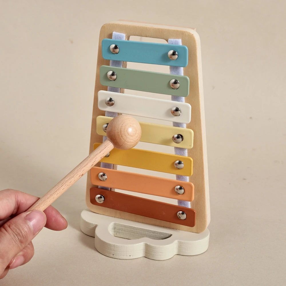 Wooden Musical Instruments Set – Sensory Exploration & Early Development