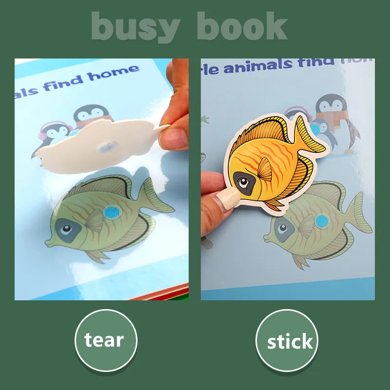Quiet Book - Montessori Grow