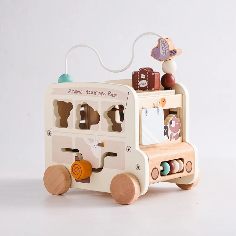 Activity Cube - 7-in-1 Educational Play Center - Montessori Grow