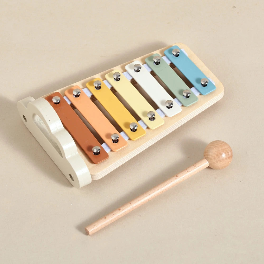 Wooden Musical Instruments Set – Sensory Exploration & Early Development