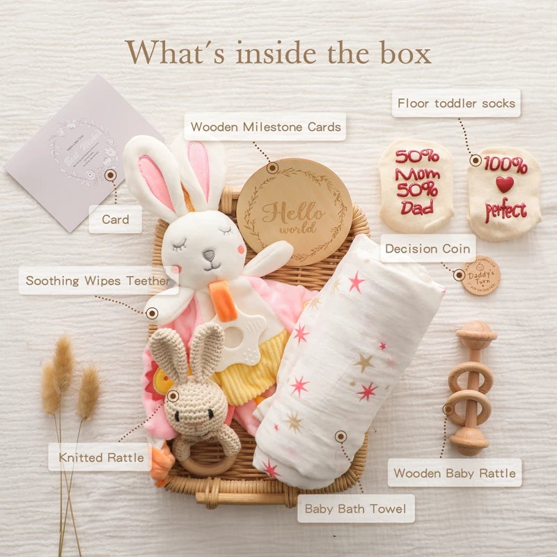 Newborn Gift - Bunny - Montessori Grow
