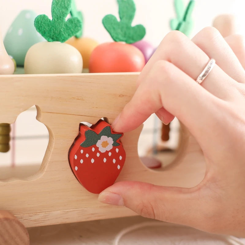 Hand-pulled Car - Montessori Grow
